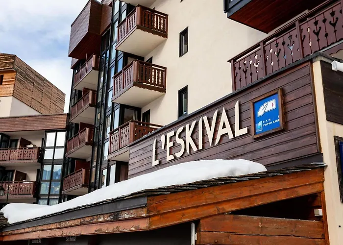 شقة Eskival - Eskival 35m² 4 Pers Centre Station Acces Direct Sur Les Pistes Mae-7658 *